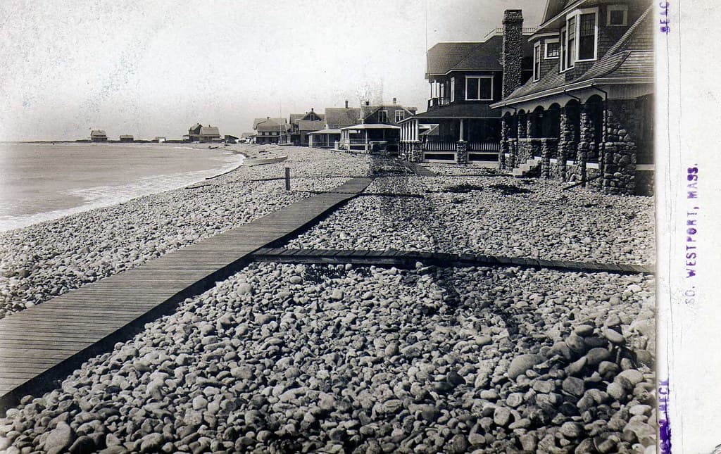 Board Walk at East Beach, 1903