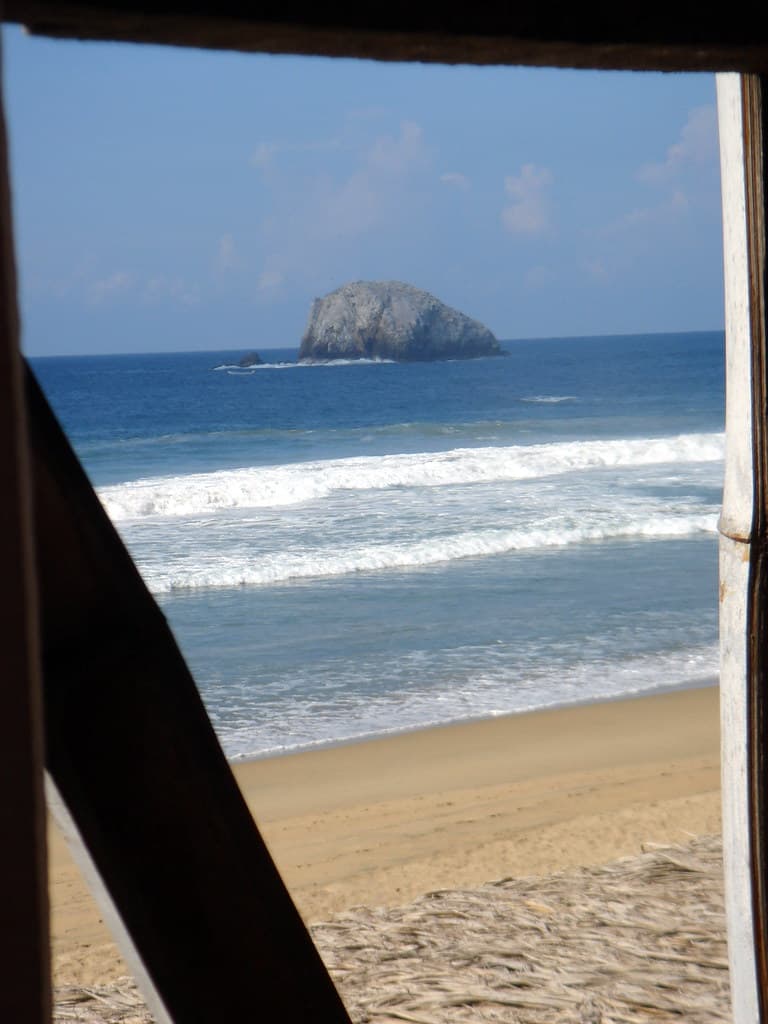 Roca Blanca from a hammock