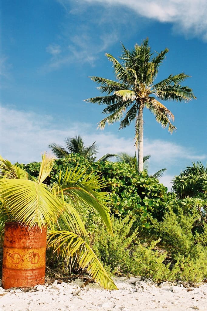 Plage de Maupiti (Polynesie française)