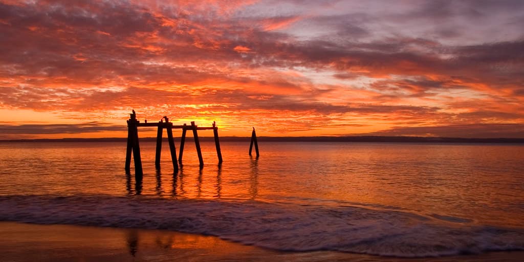 Flynn's Beach - Sunset