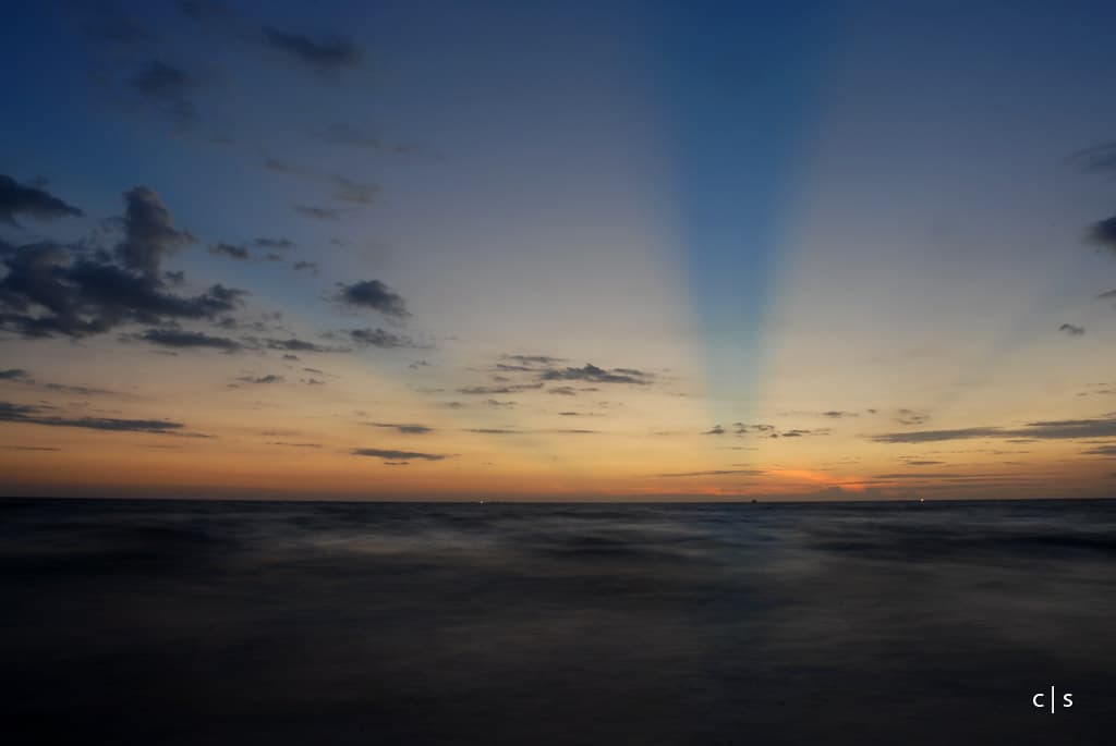 Sunset at Pantai Akkarena