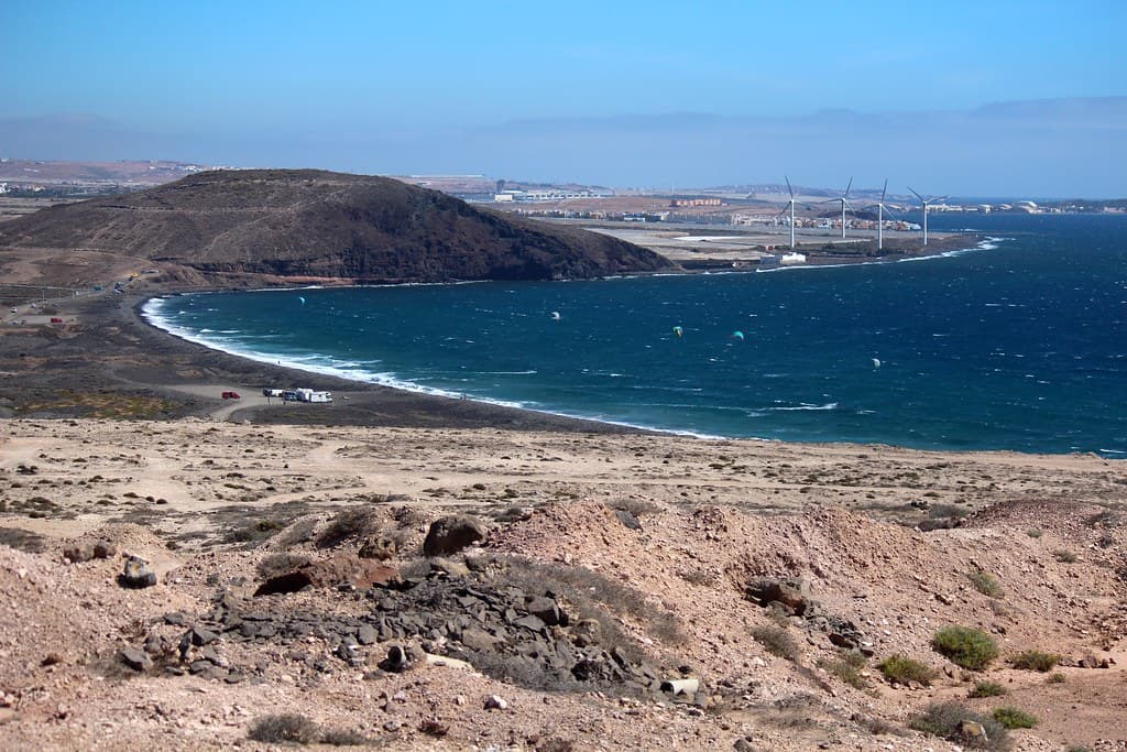 Playa de Pozo Izquierdo — photo by rvr