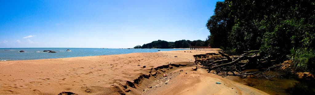 Tanjung Bidara, the beach north of Melaka
