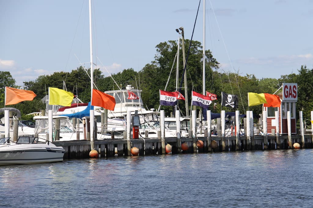 Bay Shore gas dock