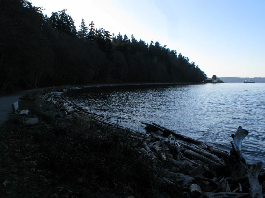 Beach at Lincoln Park (1958 & 2009)