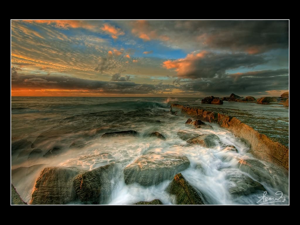 Forresters Beach Golden Morning