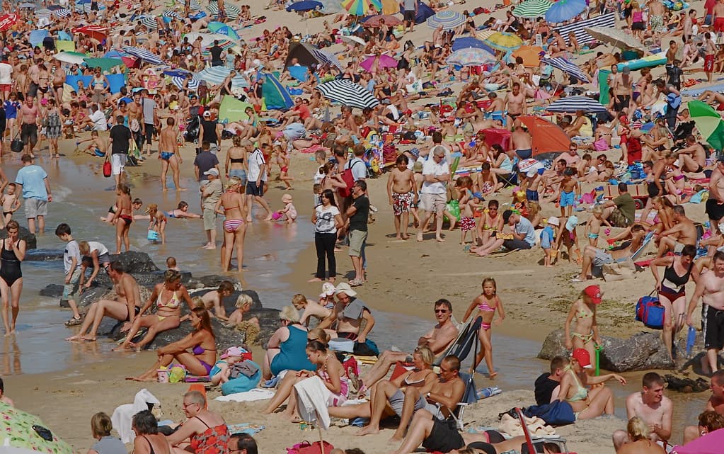 Can you imagine I was sun bathing there? (or at least trying!) - Appreciate the swimsuit collection in large!