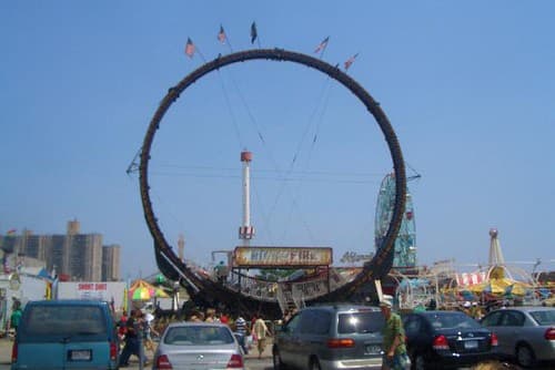 Coney Island amusement park- New York