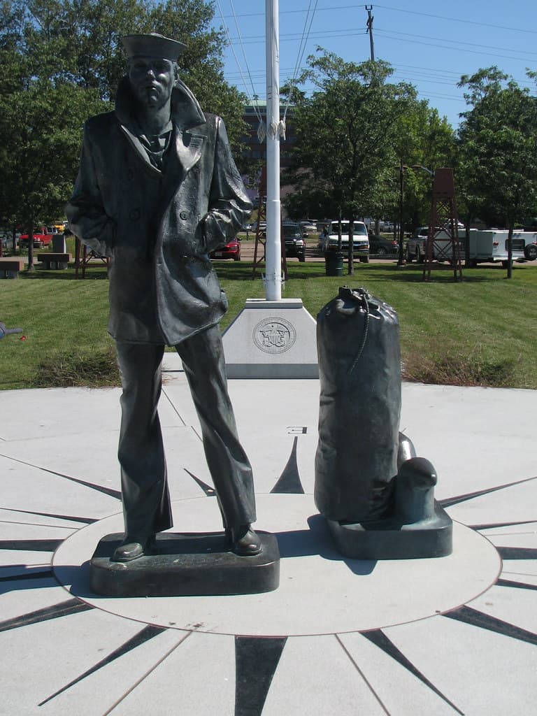 The Lone Sailor - Lake Champlain Navy Memorial (2005)