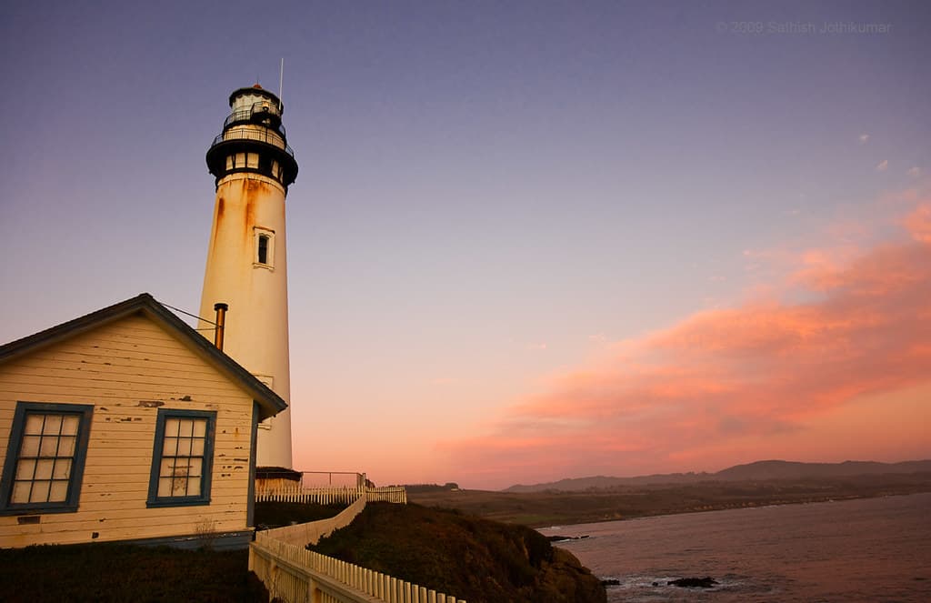 Sunset at Pigeon Point