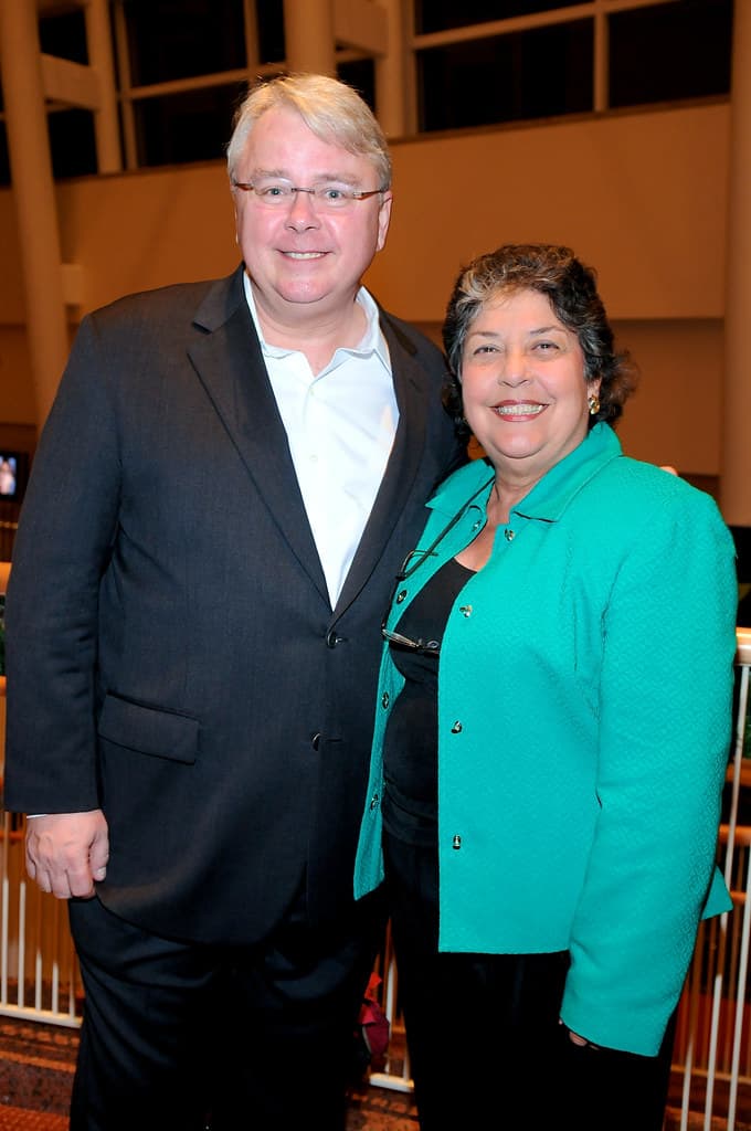 Dennis Scholl & Miami Beach Mayor Matti Herrera Bower