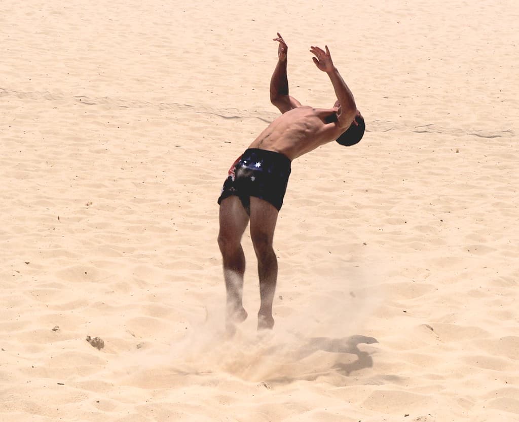 Australia Day - Glenelg beach jumping competition