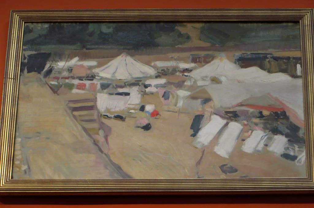 "Playa de Zarauz", 1910, Joaquin Sorolla y Bastida (1863-1923), Musée Sorolla, Paseo General Martinez Campos, Madrid, Castille, Espagne.