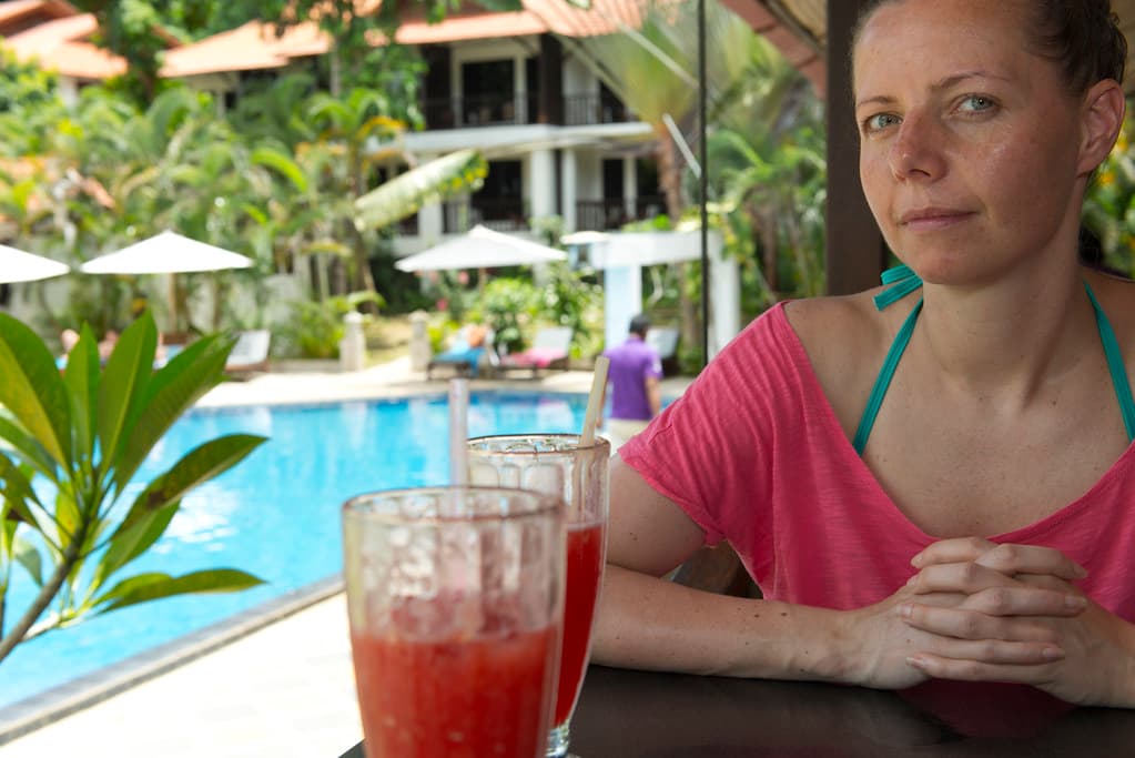 Watermelon Cocktails at D'coconut Lagoon Pulau Lang Tengah