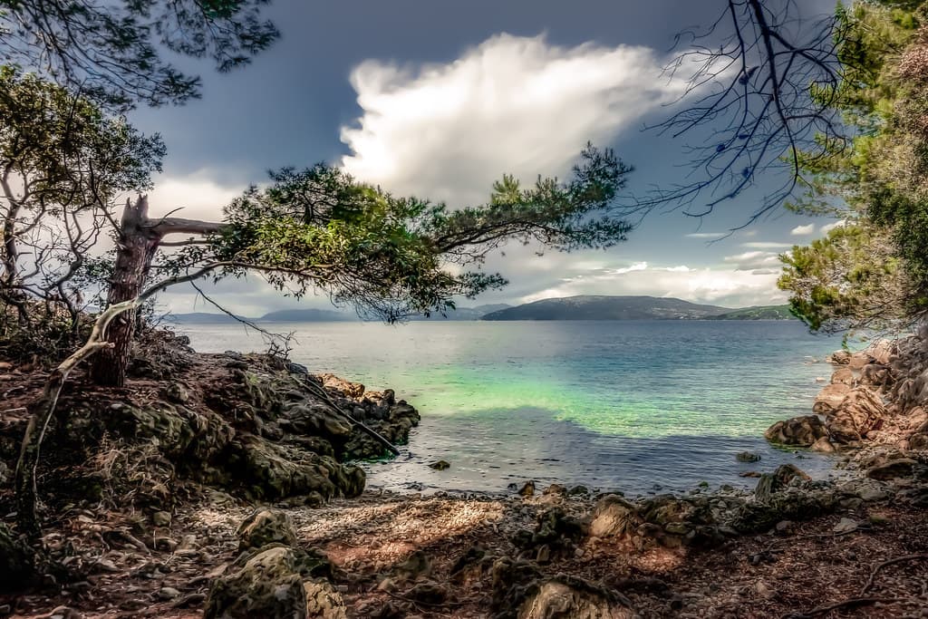 Kovačine Beach — photo by Bernd Thaller