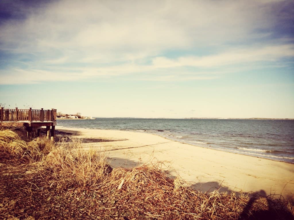Sunday morning beach run ... Missing you Bussell x
