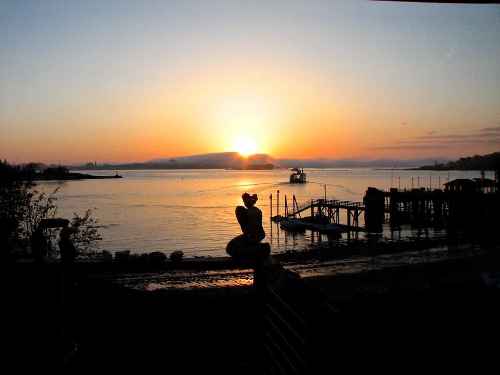 casco.bay • sunset.silhouette