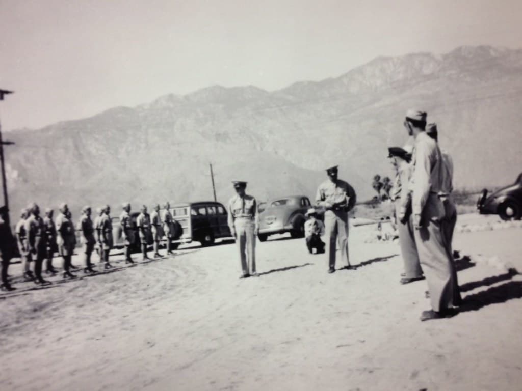 Palm Springs Army Airfield WW2 The 21st Ferrying Group was based at the Palm Springs Army Air Field during World War II. Courtesy of Palm Springs Historical Society