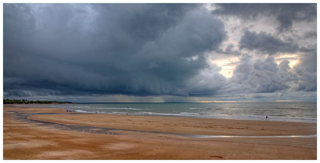 Darwin Harbour sunset storm.01