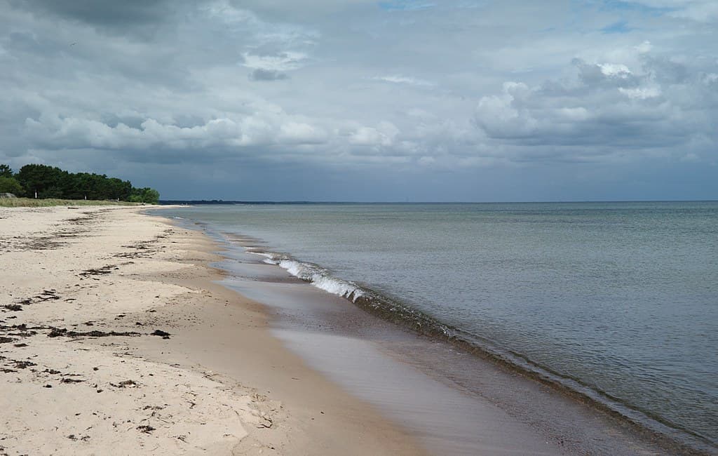 Vitemölla Beach — photo by Sigfrid Lundberg