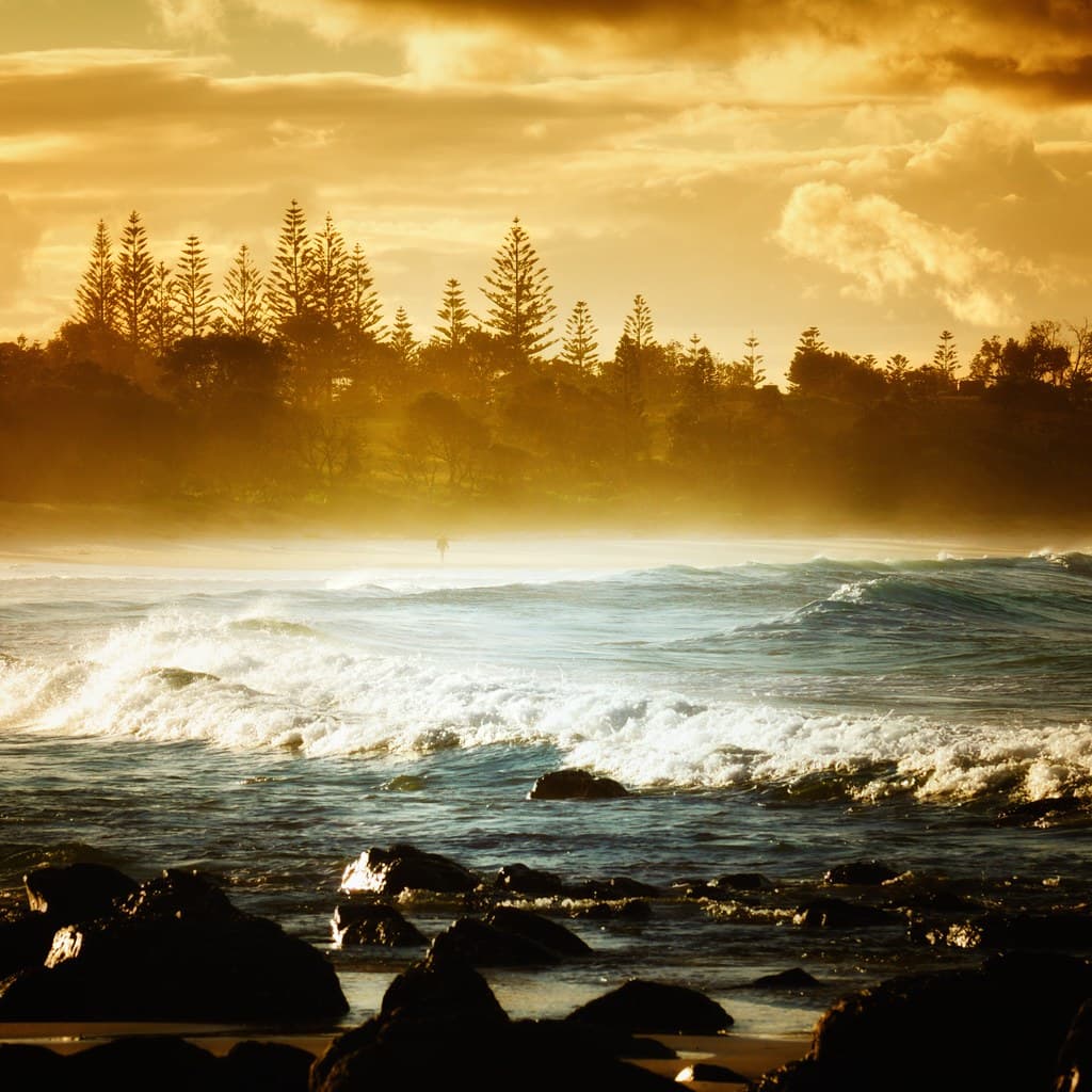 Sea Spray at Sharpes Beach