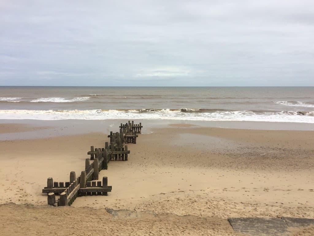 Mundesley Beach — photo by Karen Roe