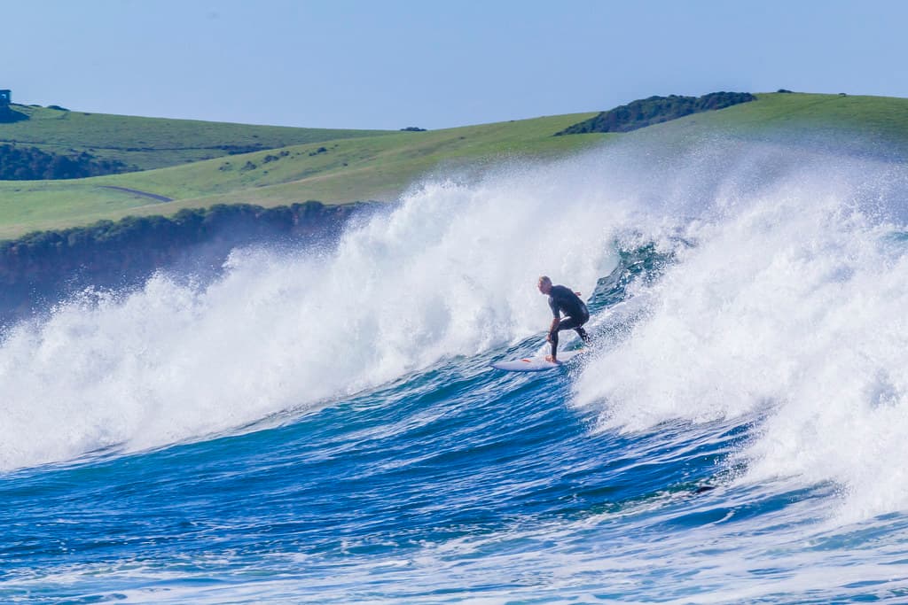 Big Swell at Werri Beach