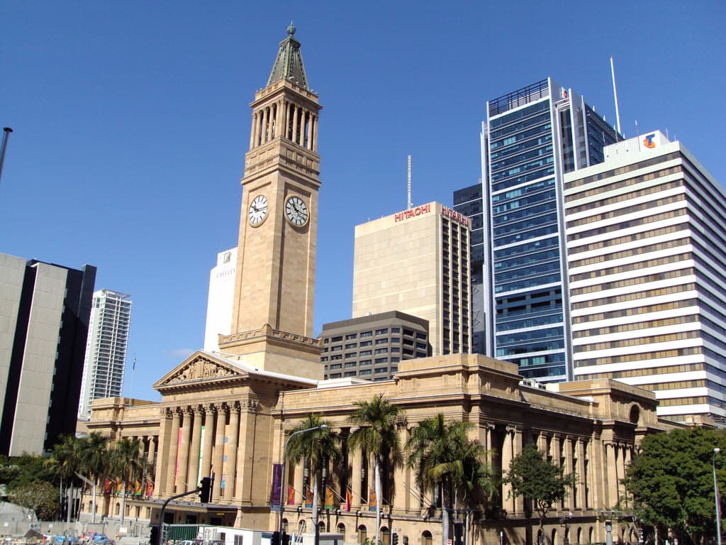 Brisbane CIty Hall. Foundation stone 1920. Opened 1930.