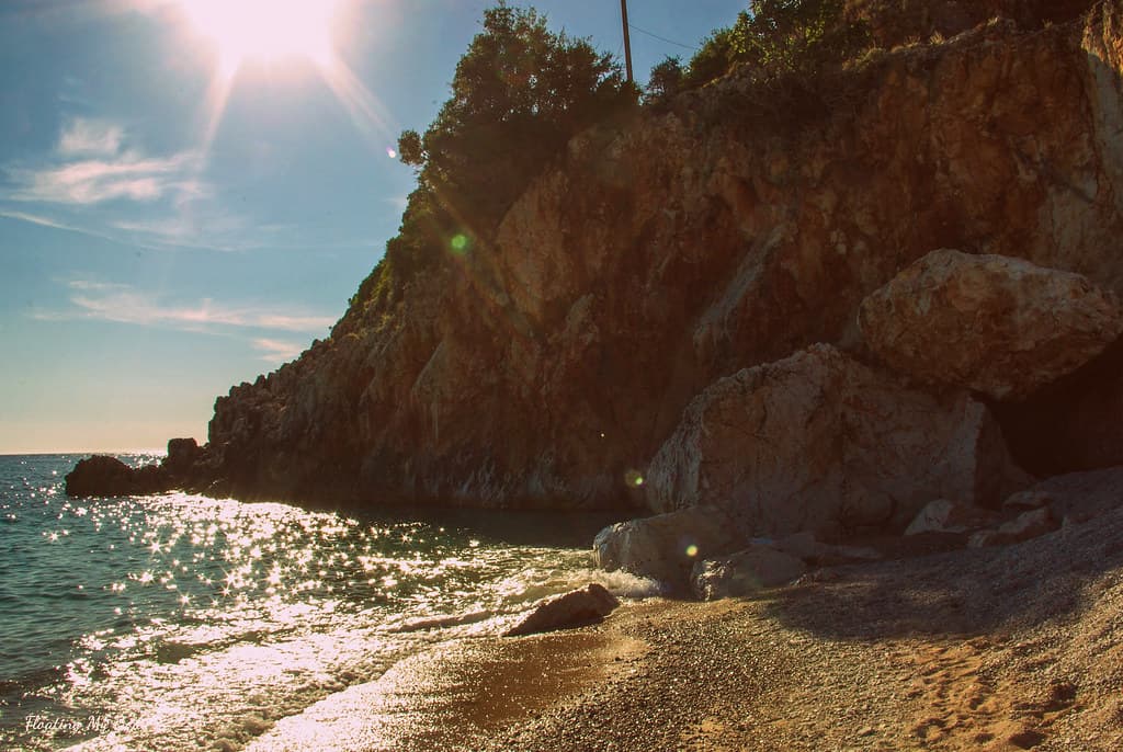 Gjilekë Beach — photo by Floating My Boat