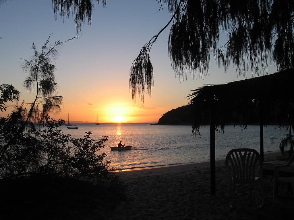 Sunset, Svendsen's Beach