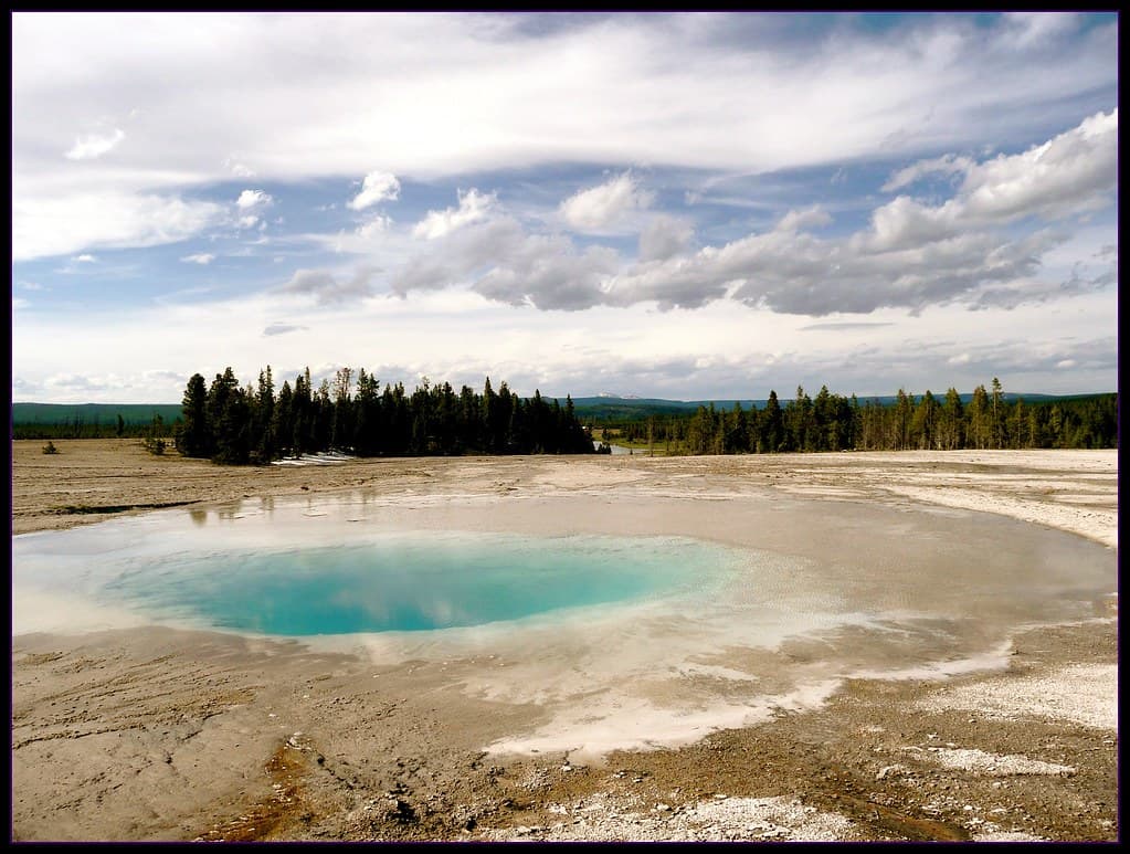 Opal Pool at Midway Geyser Basin