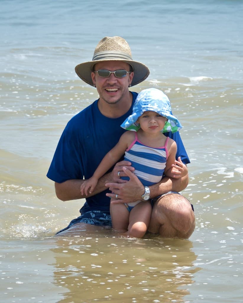 Thierry & Marcus in the surf