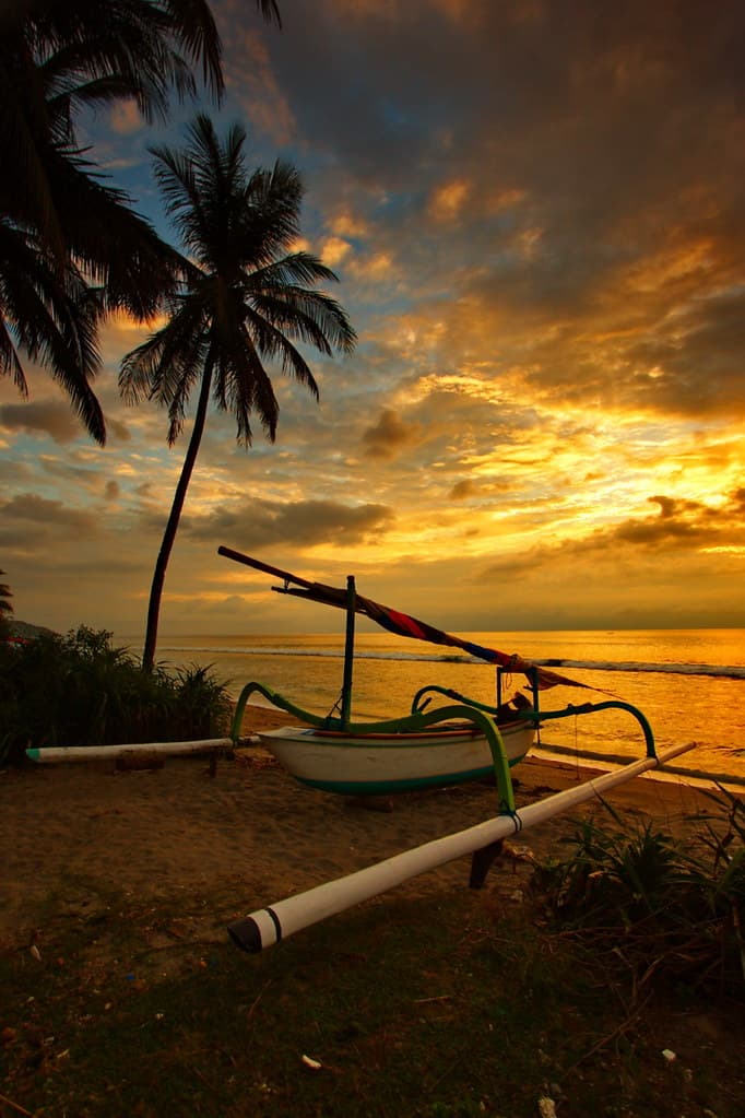 Boat to Heaven, Senggigi Lombok Indonesia
