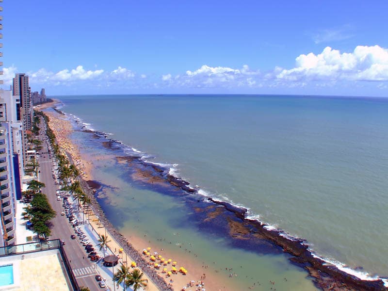 Boa Viagem Beach — photo by A. Duarte