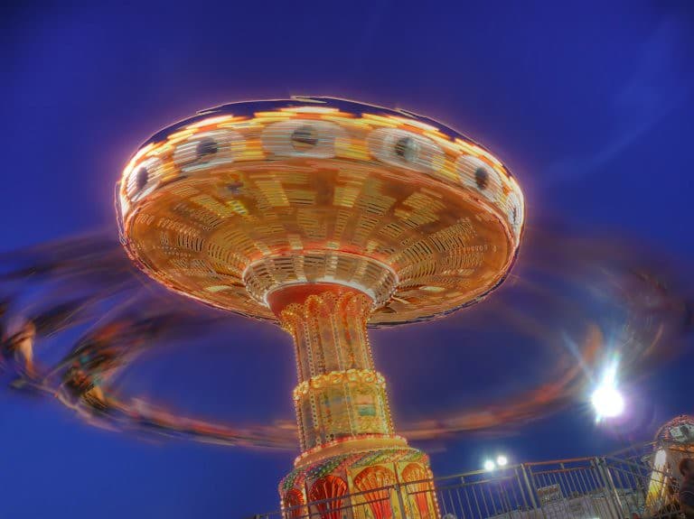 whirling people machine
