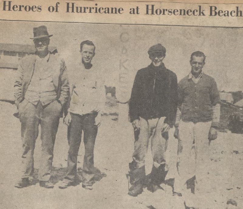 Heroes of Hurricane at Horseneck Beach