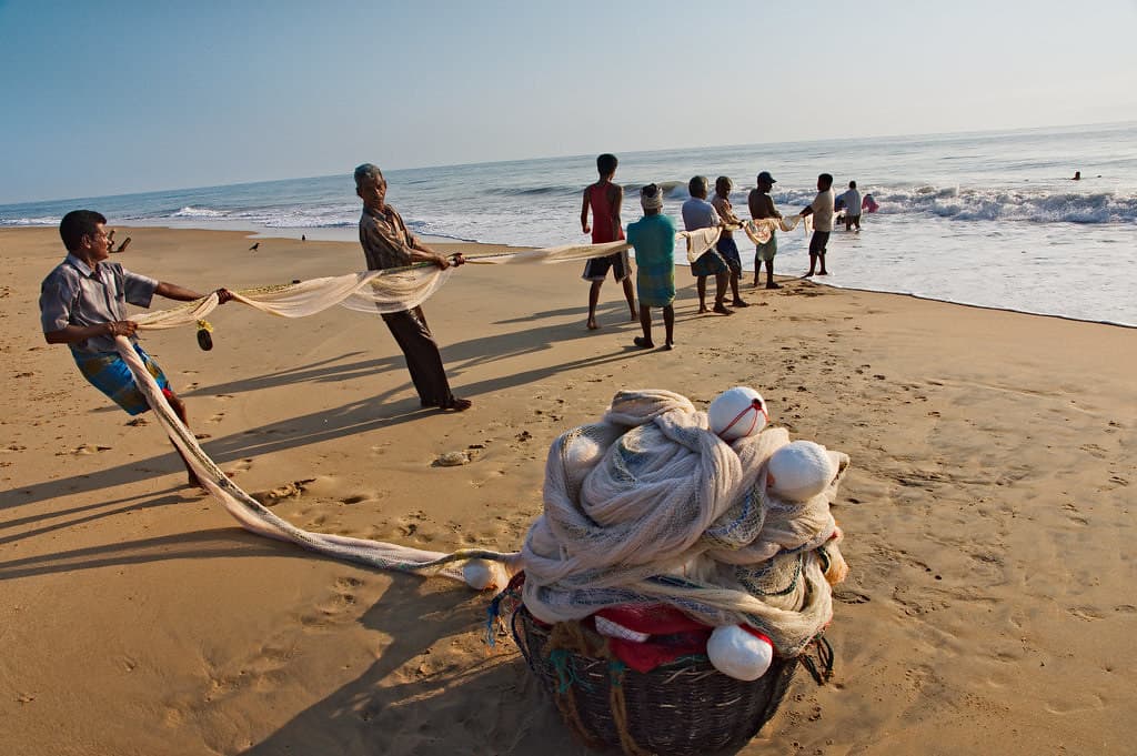 Batticaloa Main Beach — photo by springm / Markus Spring