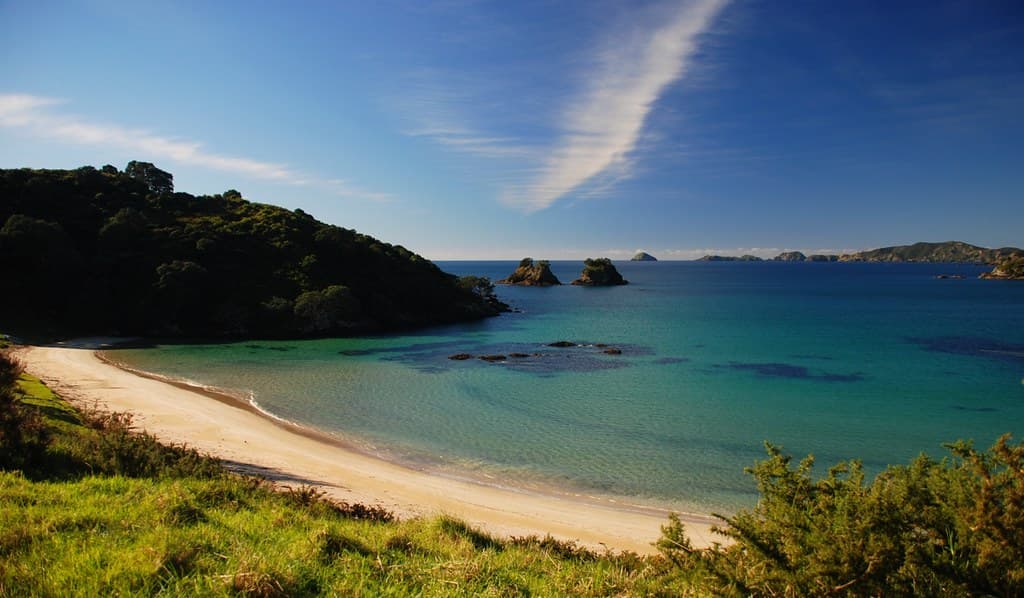 Mahinepua Bay Beach — photo by Stefan Marks