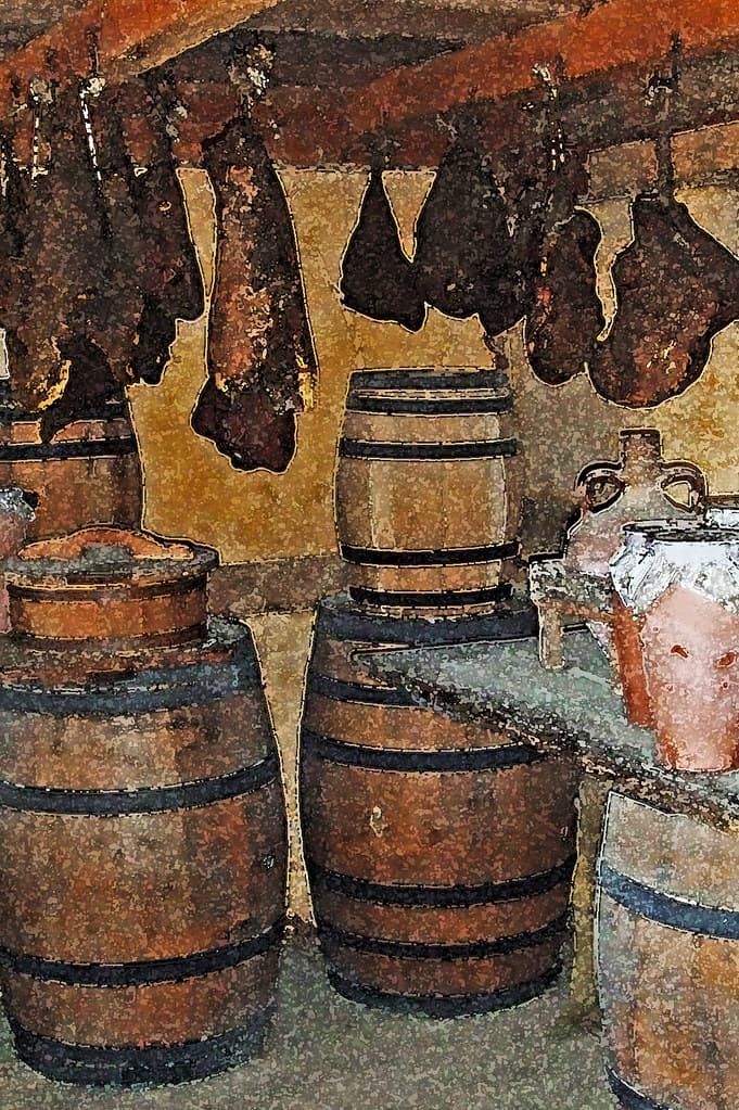 Smokehouse / Colonial Jamestown / Virginia / May, 2008
