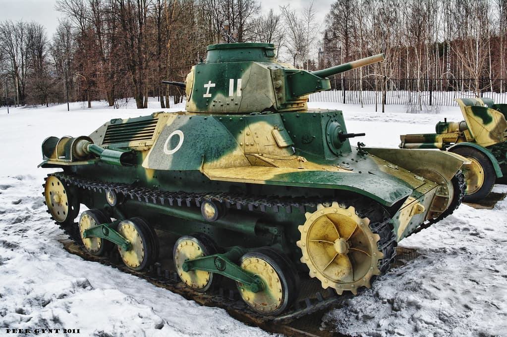 Japanese Tank Type 95 Ha-Gō (九五式軽戦車 ハ号 Kyugoshiki keisensha Ha-Gō). 1935. Японский танк Тип 95 "Ха-Го".