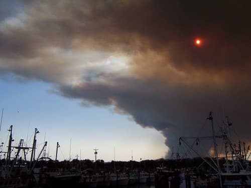 2007 05 15 - Barnegat Light - Pine Barrens Forest Fire 2