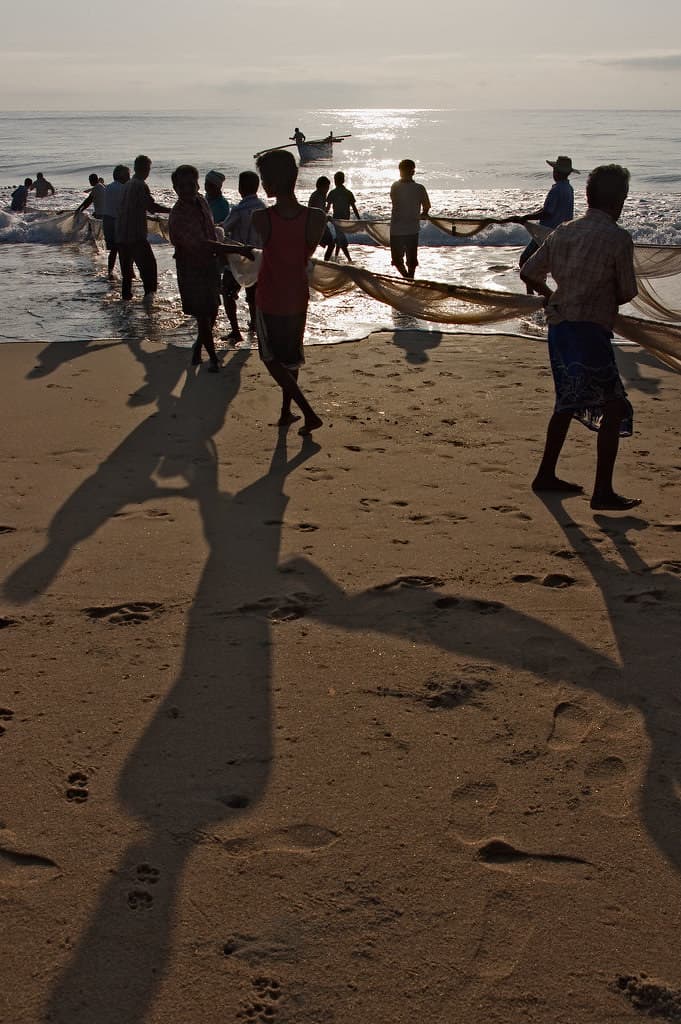 Batticaloa Main Beach — photo by springm / Markus Spring