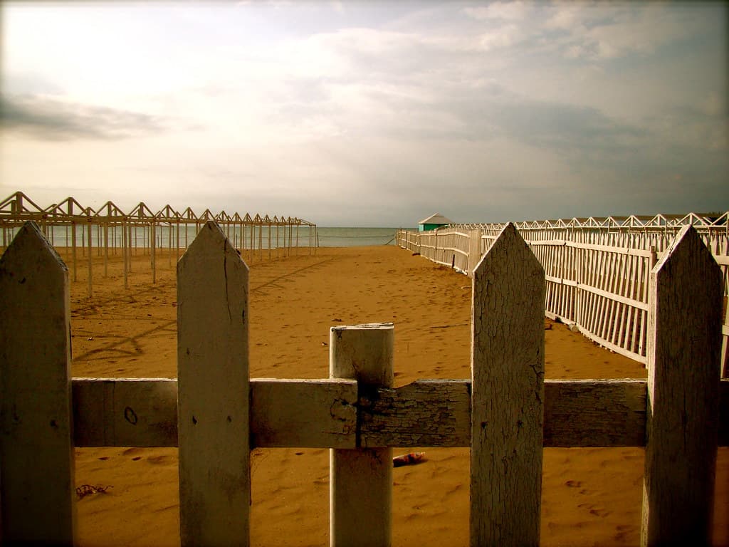 Las barreras del paraíso.