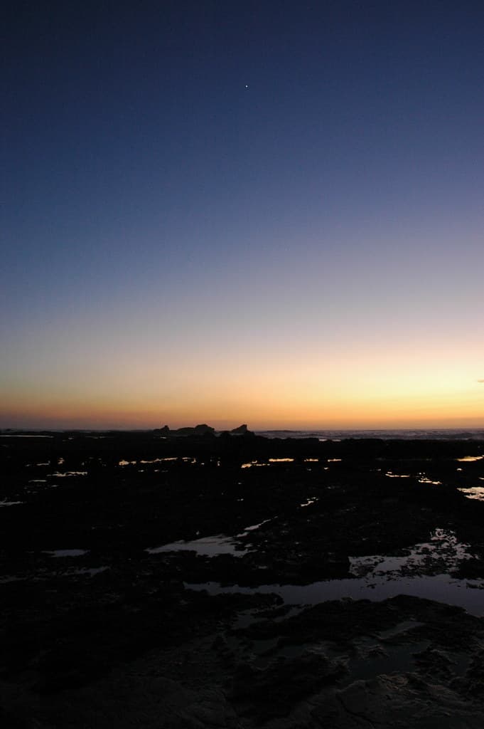 "Be the master of your destiny." -- Venus Rising over Maverick's Point, Half Moon Bay, California, USA