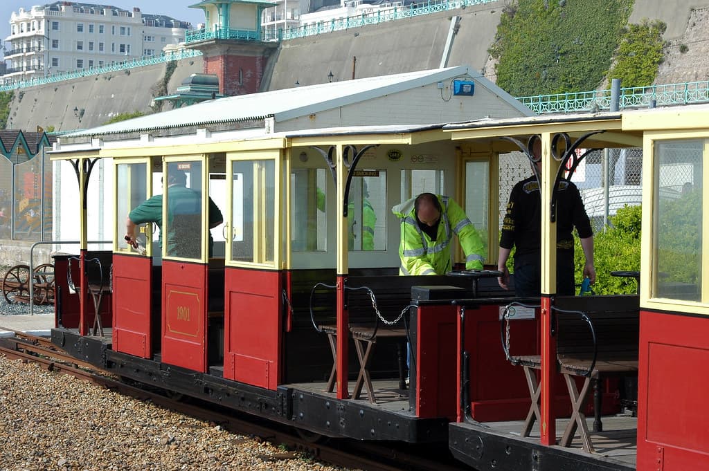Brighton / East Sussex: Volk's Electric Railway