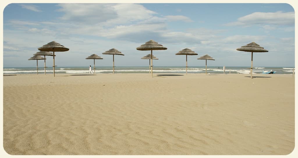 Riccione Beach — photo by tsnoom