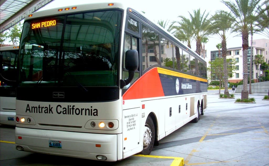 Amtrak Thruway bus, Union Station, Los Angeles