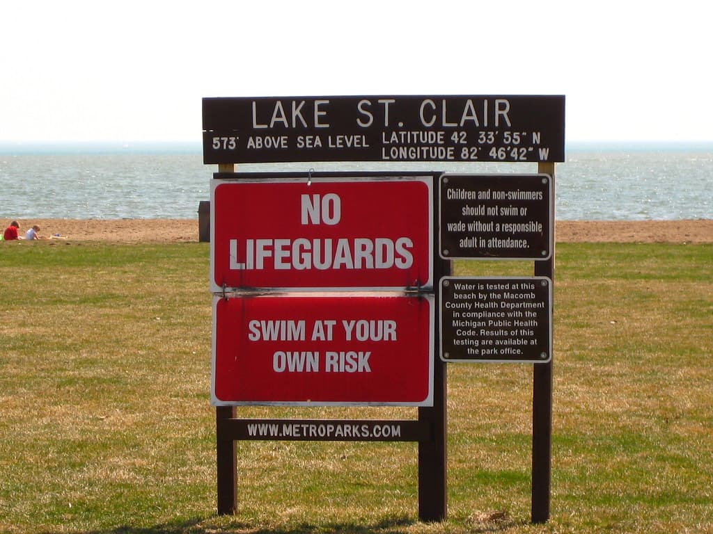 Metro Beach (Lake St. Clair Metropark Beach)