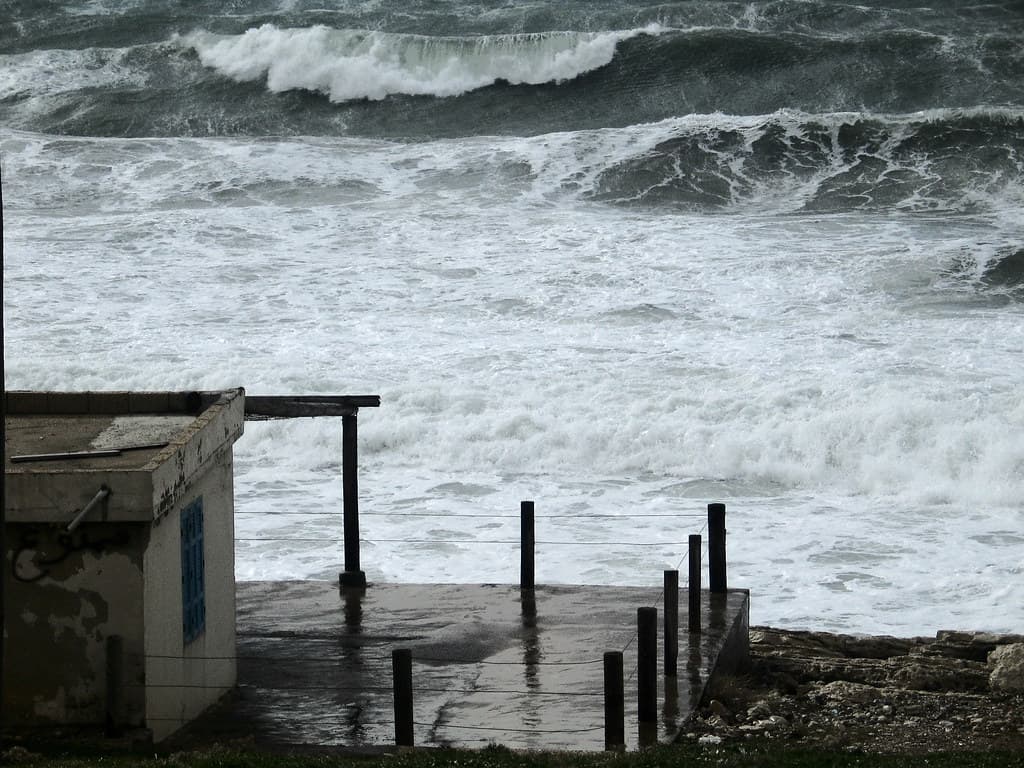 Kfar Abida Public Beach — photo by PatrickAS