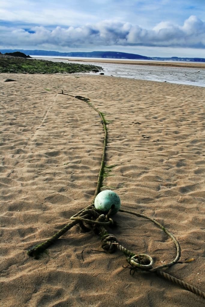 Corps mort, l'Aber, Presqu'ile de Crozon
